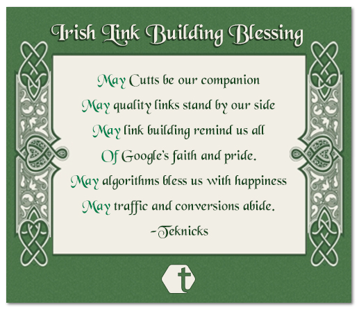 Irish Link Building Blessing | Link Building Post